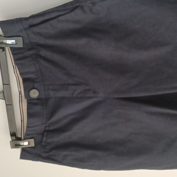 CHRISTOPHER BANKS blue capris pants. "Signature Comfort".  Size 4 - Picture 2 of 13